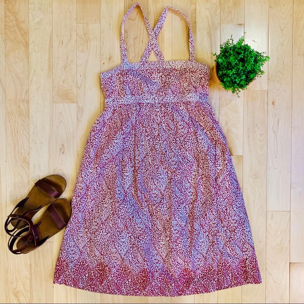 J. Crew Floral Summer Midi Dress